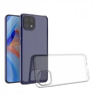 Тънък силиконов гръб 0.5mm - Samsung Galaxy A03 прозрачен - Img 2
