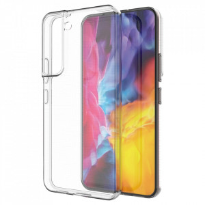 Тънък силиконов гръб 0.5mm - Samsung Galaxy S22+ прозрачен - Img 5