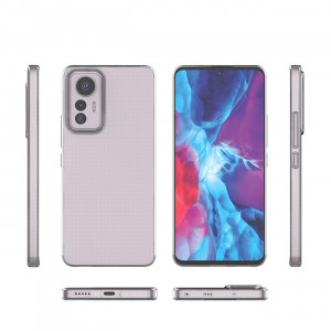 Тънък силиконов гръб 0.5mm - Xiaomi 12 Lite прозрачен - Img 3