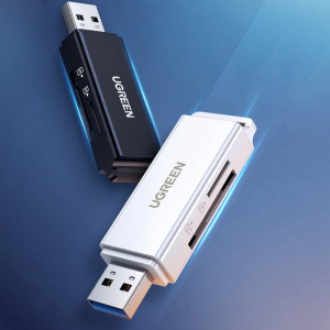Четец за карти памет UGREEN SD / micro SD към USB 3.0 (CM104) черен - Img 4
