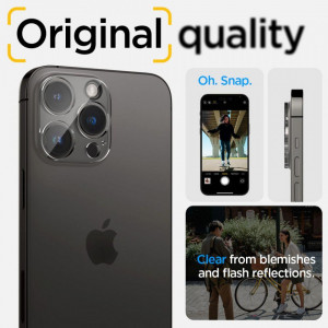 2 бр. протектор за камера SPIGEN Optik TR - iPhone 14 Pro / 14 Pro Max кристалнопрозрачен - Img 9