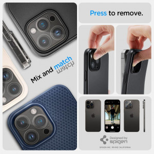 2 бр. протектор за камера SPIGEN Optik TR - iPhone 14 Pro / 14 Pro Max кристалнопрозрачен - Img 11