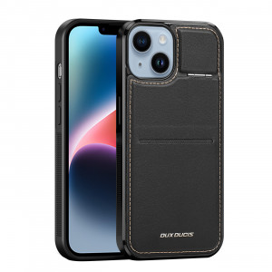 3 в 1 гръб със стойка и слот за карти Dux Ducis Rafi MagSafe със система против кражба - iPhone 15 Plus черен - Img 5