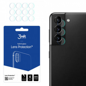 4 бр. гъвкав протектор за камера 3mk Lens Protection - Samsung Galaxy S21 5G