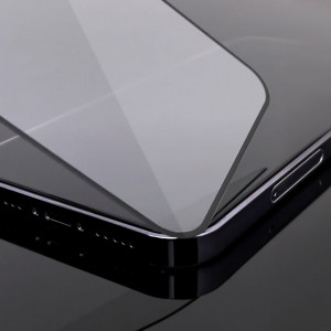 5D Full Glue закален стъклен протектор с пълно покритие WOZINSKY - iPhone 6 / 6s / 7 / 8 / SE (2nd gen) / SE (3rd gen) с бяла рамка - Img 7