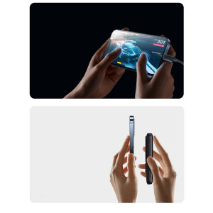 BASEUS Magnetic Bracket с безжично зареждане бързо зареждане Външна батерия 10000mAh 20W розов (c BASEUS Xiaobai series бързо зареждане кабел Type-C към Type-C 60W(20V / 3A) 50cm бяла) Overseas Edition - Img 17