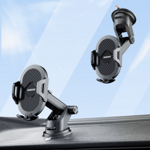 Dudao Telescopic Gravity Car Windshield Mount Holder черен (new F2S черен) - Img 7
