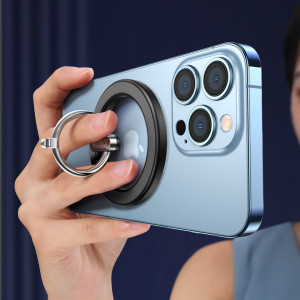 Joyroom kit multifunctional magnetic стойка за кола ring phone support черен (JR-ZS294) - Img 6