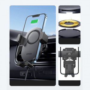 UGREEN CD256 Wireless Car Induction зарядно - Img 2