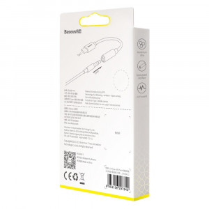 Адаптер за слушалки BASEUS L54 USB Type C към мини жак 3.5mm DAC конвертор, 24 bit, 48 KHz (CATL54-01) черен - Img 16