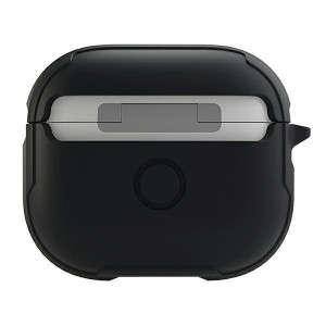 Антибактериален калъф за слушалки UNIQ Valencia - AirPods 3 черен - Img 2
