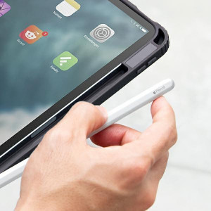 Антибактериален калъф тип книга с място за стилус UNIQ Moven - iPad Air 10.9" (4th gen 2020) / (5th gen 2022) carpi blue - Img 4