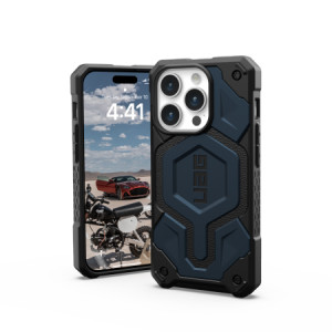 Армиран гръб UAG Monarch Pro MagSafe - iPhone 15 Pro Mallard - Img 5