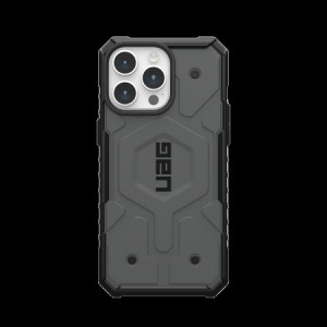 Армиран гръб UAG Pathfinder MagSafe - iPhone 15 Pro Max silver - Img 2