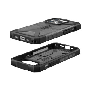 Армиран гръб UAG Plasma - iPhone 15 Pro пепел - Img 6