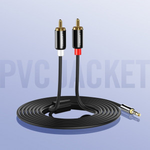 Аудио кабел UGREEN жак 3.5mm към 2x RCA (чинч) 2m черен (AV116 10584) - Img 14