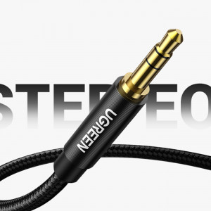 Аудио кабел UGREEN жак 3.5mm 2m син (AV112) - Img 9
