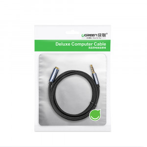 Аудио удължител UGREEN жак 3.5mm (мъжко) към жак 3.5mm (женско) 0.5m син (AV118) - Img 5