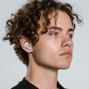 Безжични bluetooth слушалки ACEFAST T6 TWS сив - Img 2
