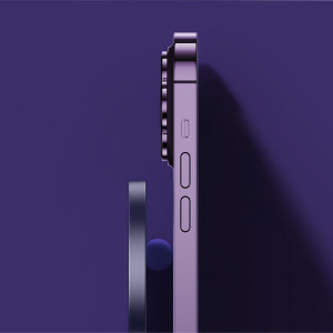 Безжично MagSafe зарядно BASEUS Simple Mini3 Qi 15W синьо - Img 17