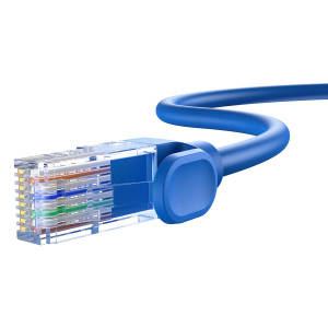Бърз интернет кабел BASEUS High Speed cat.6 RJ45 1000Mb/s 0.5m син - Img 4