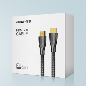 Видео кабел UGREEN HDMI 2.0 4K 60Hz 1m сив (HD131) - Img 11