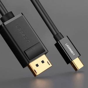 Видео кабел UGREEN Mini DisplayPort към DisplayPort 1.5m черен (MD105) - Img 6