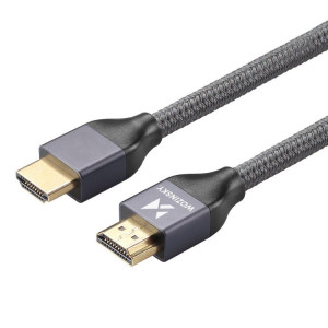 Видео кабел WOZINSKY HDMI 2.1 3m кабел сребърен - Img 4