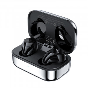 Геймърски безжични Bluetooth слушалки Acefast T7 TWS Bluetooth 5.2, cVc 8.0, aptX, SBC, AAC, 65ms delay, IPX4, сребрист - Img 2
