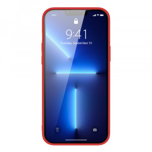Гръб от еко кожа DUX DUCIS Yolo - iPhone 13 Pro червен - Img 14