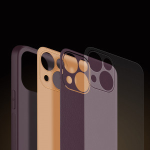 Гръб от еко кожа DUX DUCIS Yolo - iPhone 14 Plus лилав - Img 10