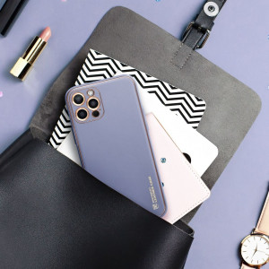 Гръб от еко кожа FORCELL Leather - iPhone 15 син - Img 6