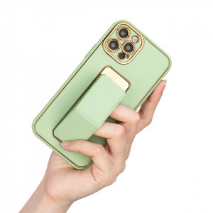 Гръб със стойка New Kickstand - iPhone 12 Pro червен - Img 5