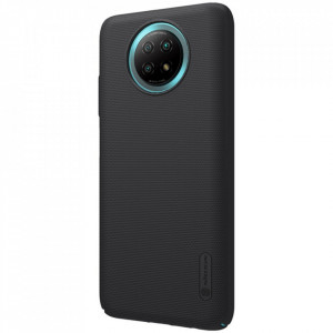 Гръб със стойка NILLKIN Super Frosted Shield - Xiaomi Redmi Note 9T черен - Img 3