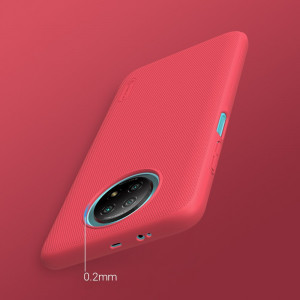 Гръб със стойка NILLKIN Super Frosted Shield - Xiaomi Redmi Note 9T черен - Img 19
