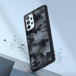 Гръб с гел рамка RINGKE Fusion Matte - Samsung Galaxy A73 5G черен - Img 5