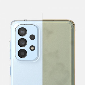 Гръб с гел рамка RINGKE Fusion Matte - Samsung Galaxy A73 5G полупрозрачен - Img 10
