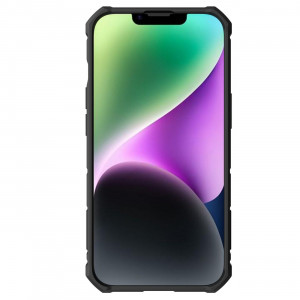 Гръб с подвижно покритие за камерата и ринг държач NILLKIN CamShield Armor Pro - iPhone 14 Plus черен - Img 8