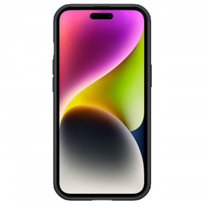 Гръб с подвижно покритие за камерата NILLKIN CamShield Pro с вграден магнит - iPhone 15 Plus черен - Img 2