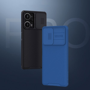 Гръб с подвижно покритие за камерата NILLKIN CamShield Pro - Xiaomi Poco F5 / Redmi Note 12 Turbo черен - Img 7
