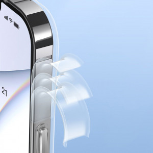 Гръб BASEUS Frosted Glass - iPhone 13 Pro Max прозрачен - Img 14