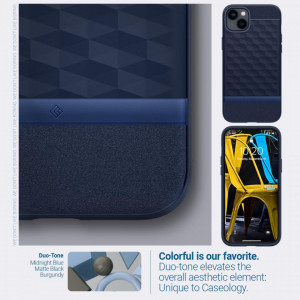 Гръб CASEOLOGY Parallax MagSafe - iPhone 14 Plus Midnight Blue - Img 8