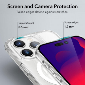Гръб ESR Classic Hybrid MagSafe - iPhone 14 Pro прозрачен - Img 6