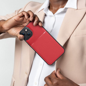 Гръб FORCELL Noble - iPhone 13 Pro червен - Img 5