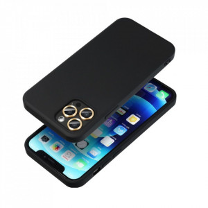Гръб FORCELL Silicone Lite - iPhone 13 Pro черен - Img 2