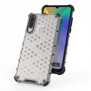 Гръб Honeycomb Armor със силиконов бъмпер - Huawei Y6p зелен - Img 7