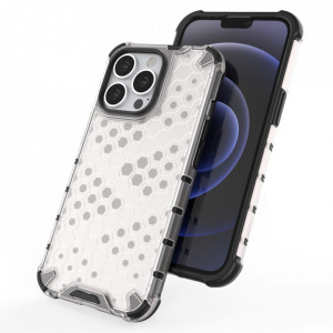 Гръб Honeycomb Armor със силиконов бъмпер - iPhone 13 Pro зелен - Img 8