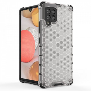 Гръб Honeycomb Armor със силиконов бъмпер - Samsung Galaxy A42 5G зелен - Img 9