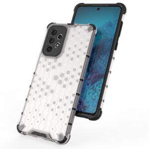 Гръб Honeycomb Armor със силиконов бъмпер - Samsung Galaxy A73 5G черен - Img 7