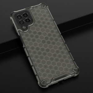Гръб Honeycomb Armor със силиконов бъмпер - Samsung Galaxy M53 черен - Img 18
